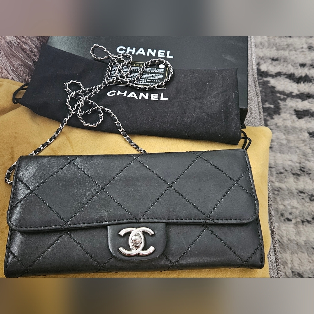 CHANEL Lambskin Orient Express Flap 